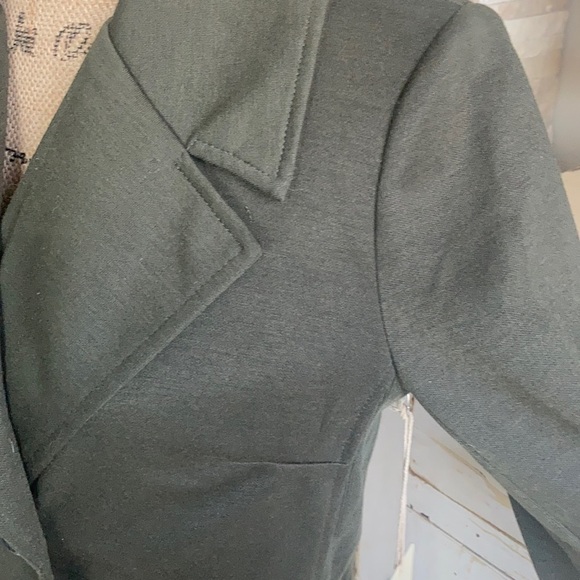 41Hawthorn Londyn Knit Double breasted jacket olive/army green - Picture 5 of 15